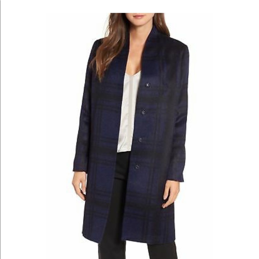 New Eileen Fisher alpaca blend coat, no tag